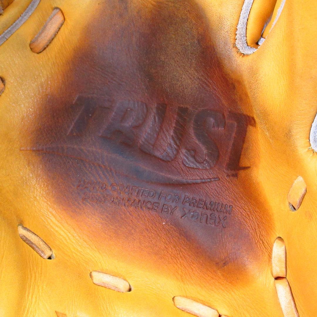 ザナックス トラストプロ 硬式用グラブ 外野手用 グローブ イエロー