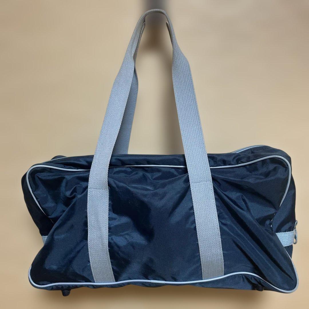 adidas アディダス　ボストンバッグ　スクールバッグ　兼松モデル　ネイビー