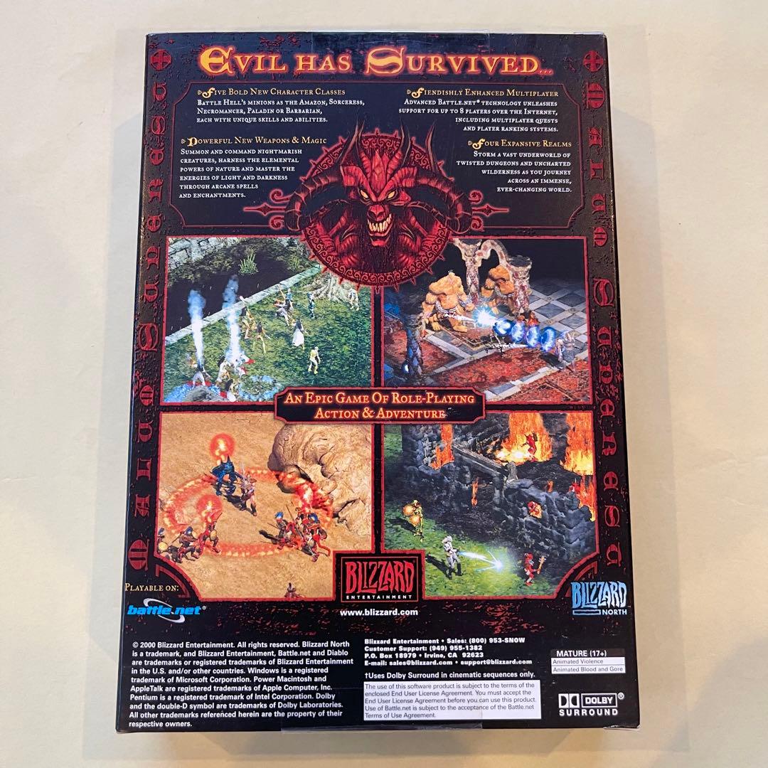 新品 未使用 DIABLO II 北米版