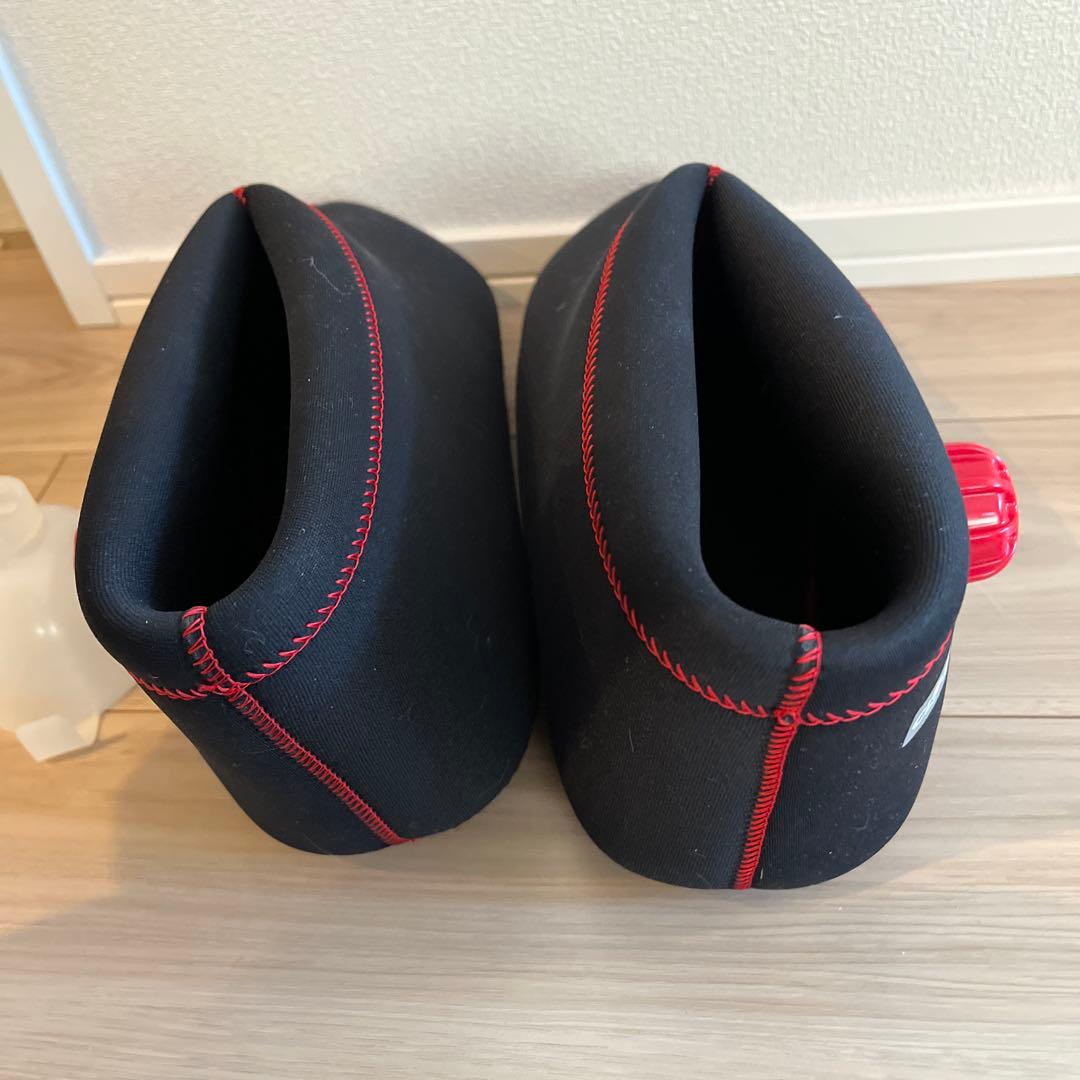 足用　やわらか湯たんぽ　クロッツ　ショートタイプ　ブラック　L 保証書あり