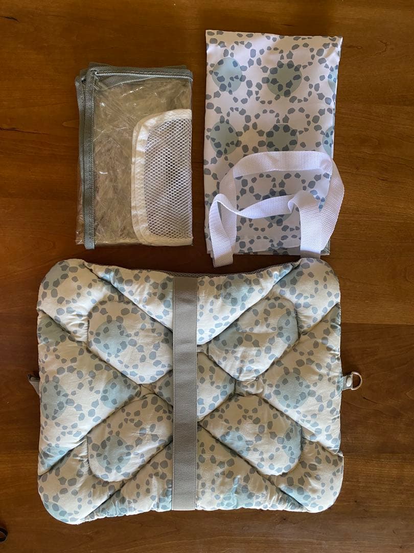 ペットキャリー ペチコ M クッション&レインカバー付き サンドグレー