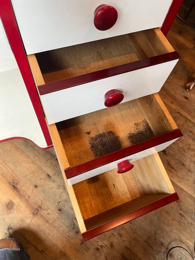 ooo＊ライティングデスク 勉強机 学習机レトロポップ 昭和レトロ 当時物