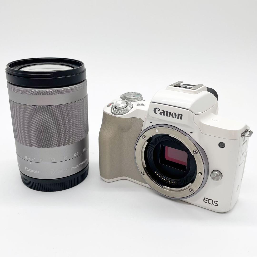 Canon EOS Kiss M ホワイト 18-150mmレンズキット