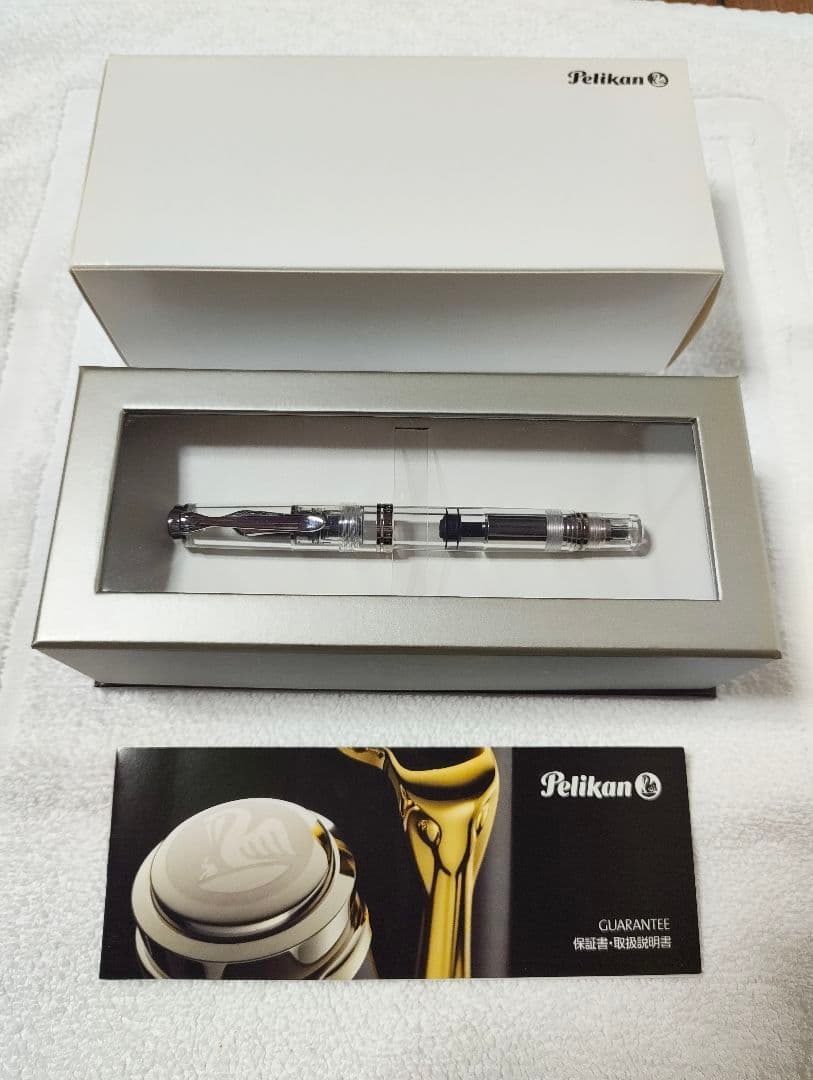 【美品】ペリカン 万年筆 スーベレーン M805 デモンストレーター M