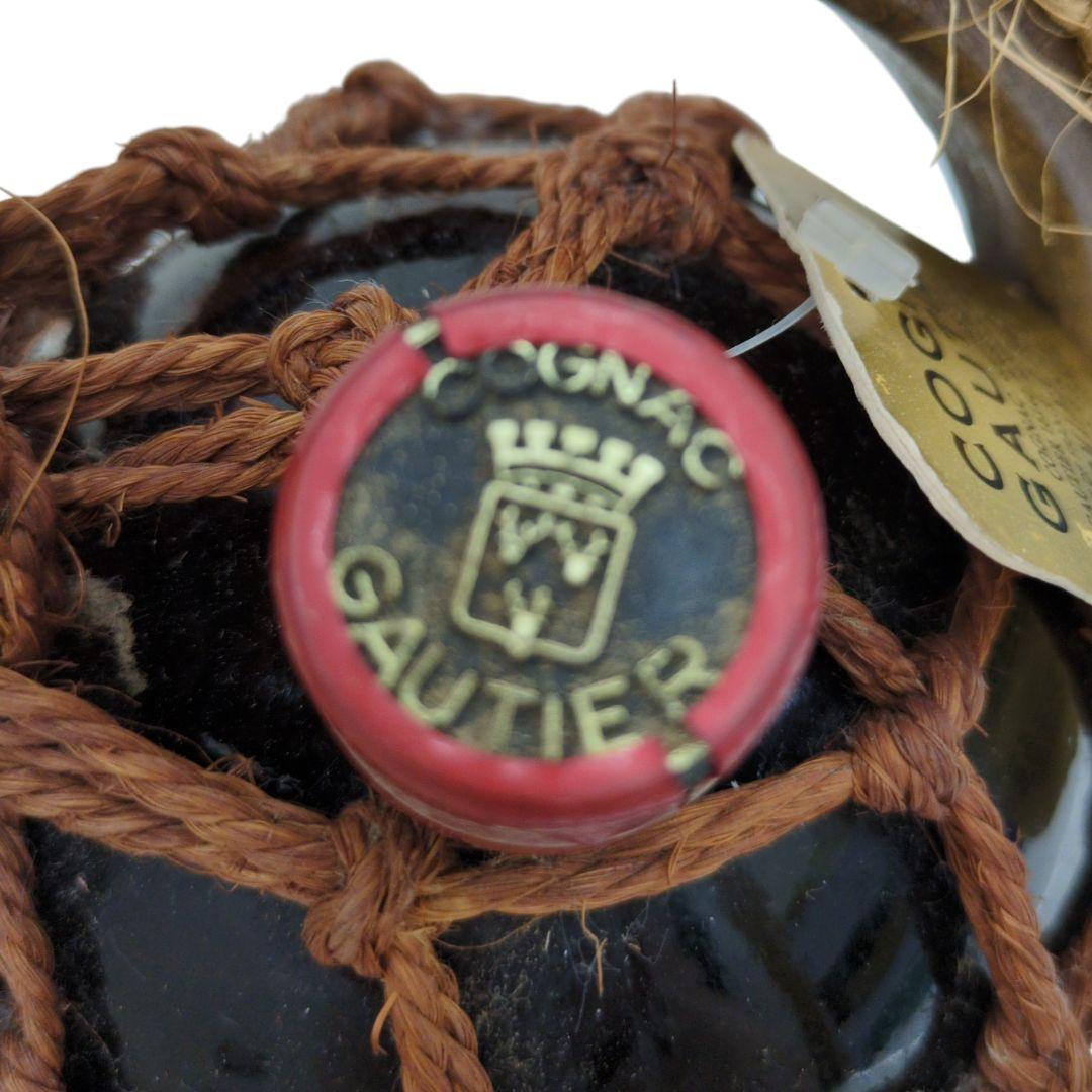 [未開栓] ゴーティエ フィッシャー ボール XO 700ml 40度 飾台付