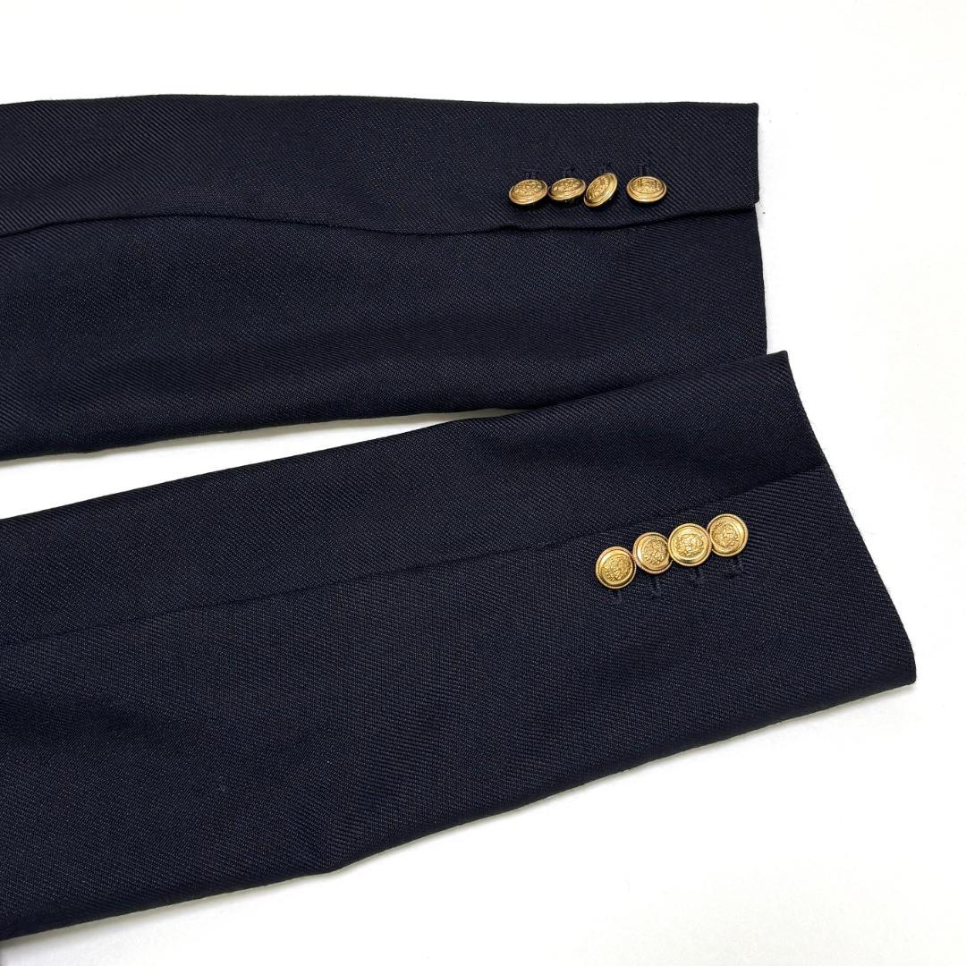 美品　ジャーナルスタンダードレリューム　ギャバネイビーブレザー　ネイビー　38