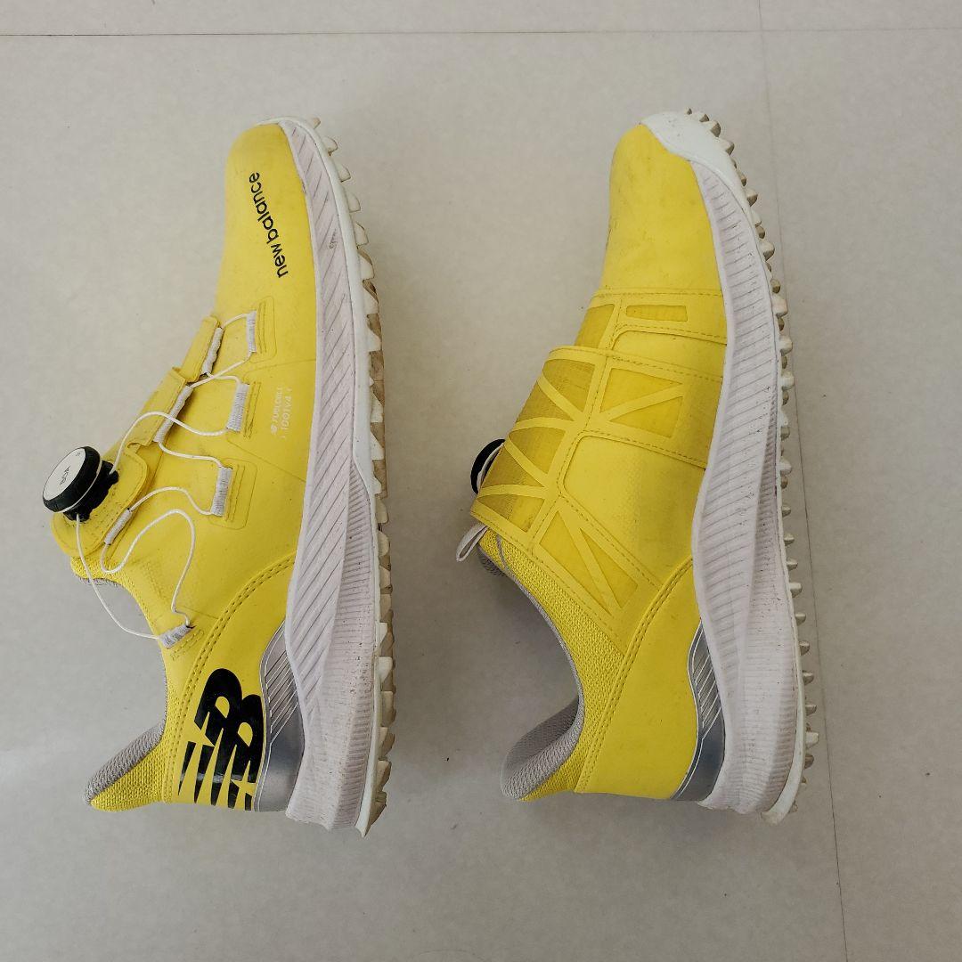 New Balance FuelCell ゴルフシューズ イエロー