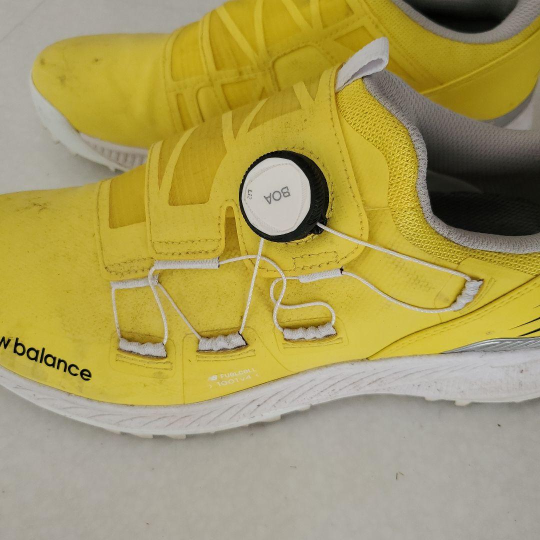 New Balance FuelCell ゴルフシューズ イエロー