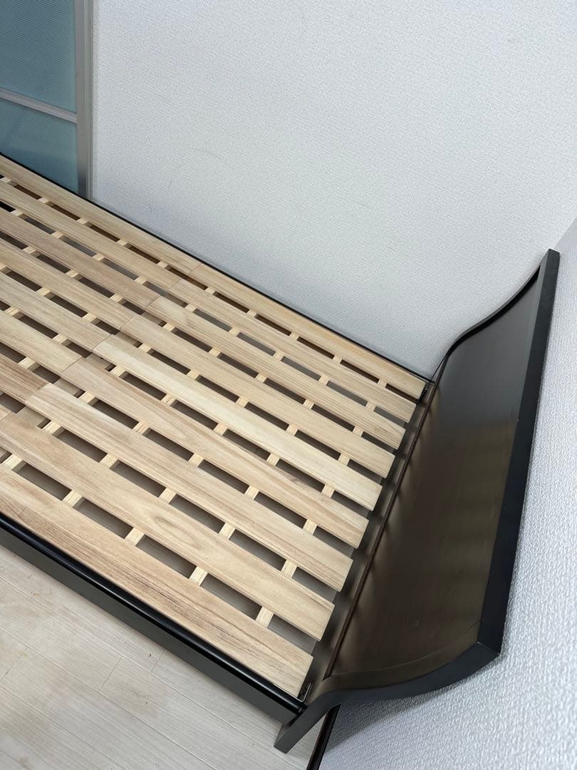 SIMMONS シモンズ セミダブル ベッドフレーム ダークブラウン .is2※