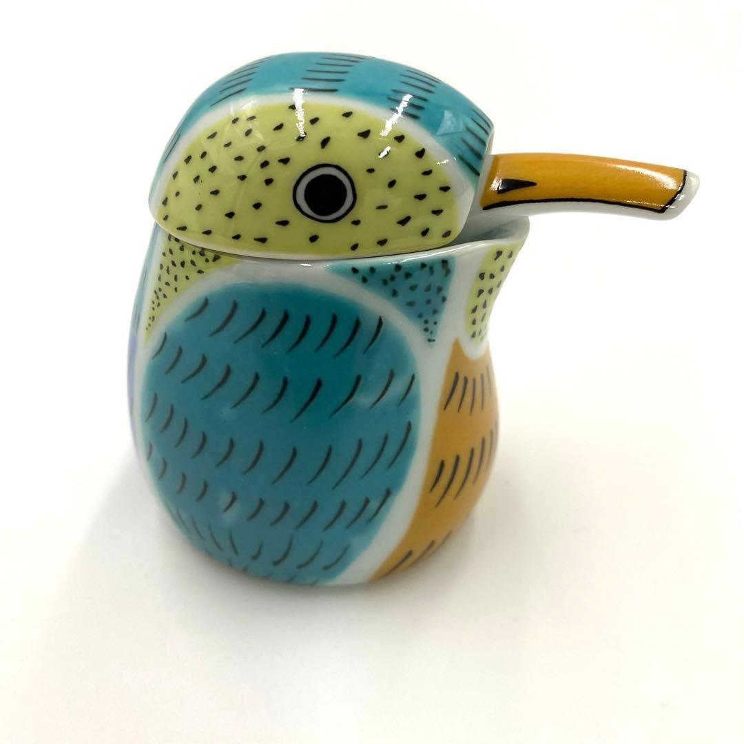 6/4日発送【在庫10】【新品】【大人気】有田焼幸楽窯錦川蝉形ミニ汁次　醤油差し