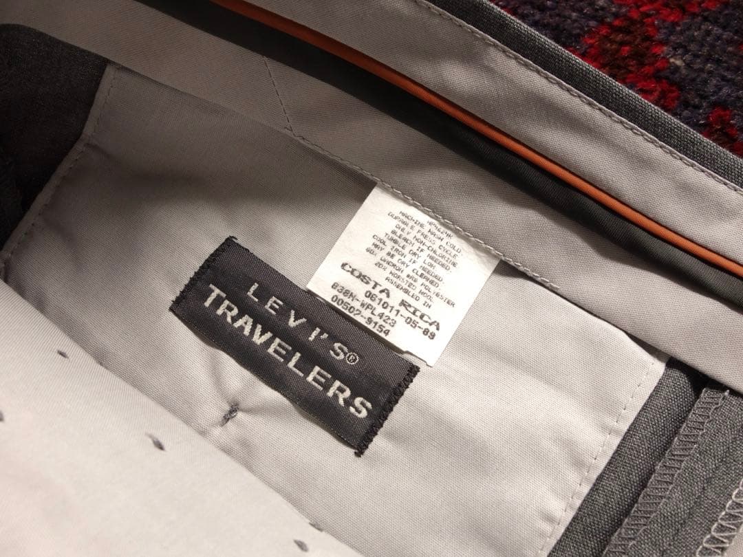 levi's travelers 34 デッドストック アクションスラックス
