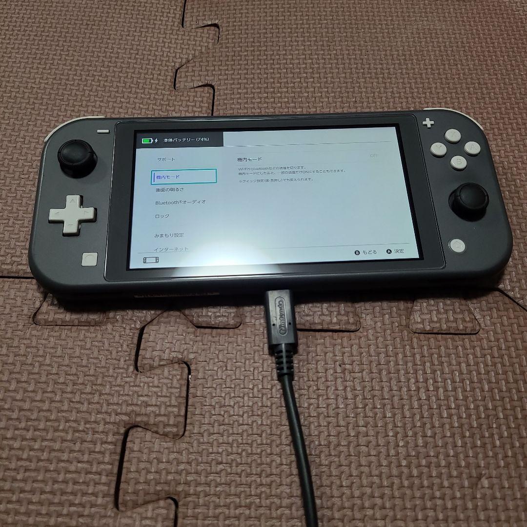 Nintendo Switch Lite グレー1682