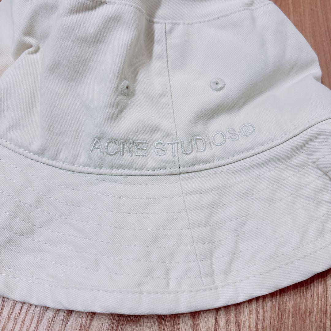 【新品未使用】ACNE STUDIOS バケットハット クリーム色