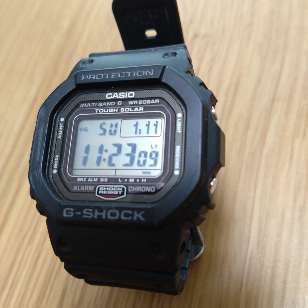 CASIO G-SHOCK 電波タフソーラー GW-5000U-1JF 本体のみ