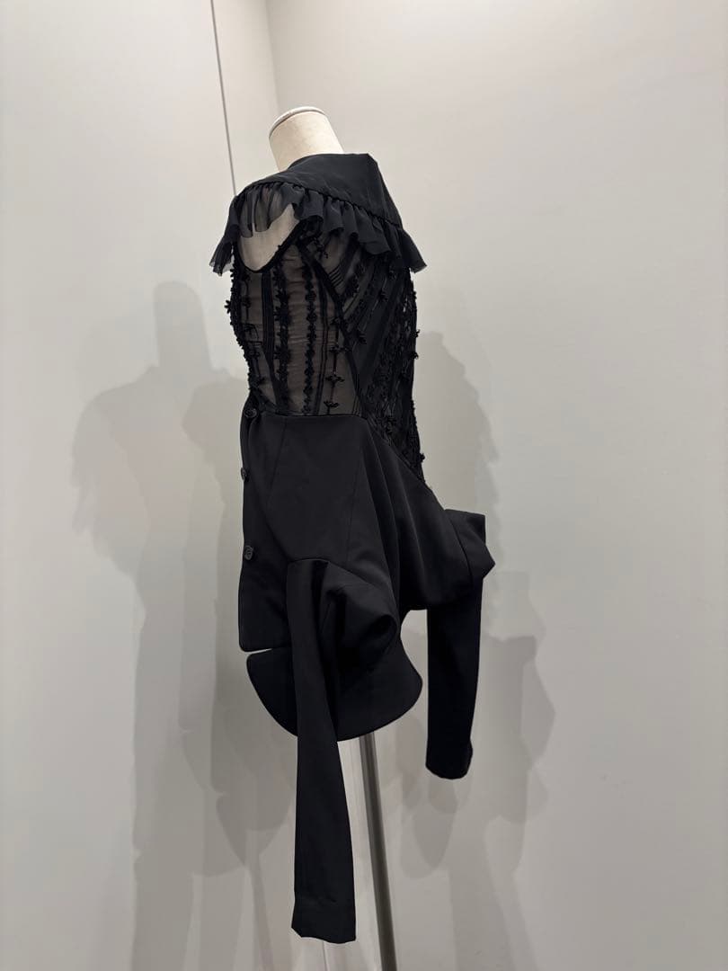 [05AW]コムデギャルソン　アシンメトリーテーラードジャケット