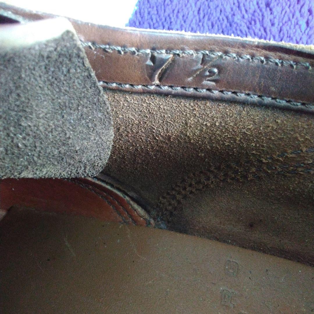 状態抜群です!【viberg 】オックスフォード　7 1/2　EE　 アイスモカ