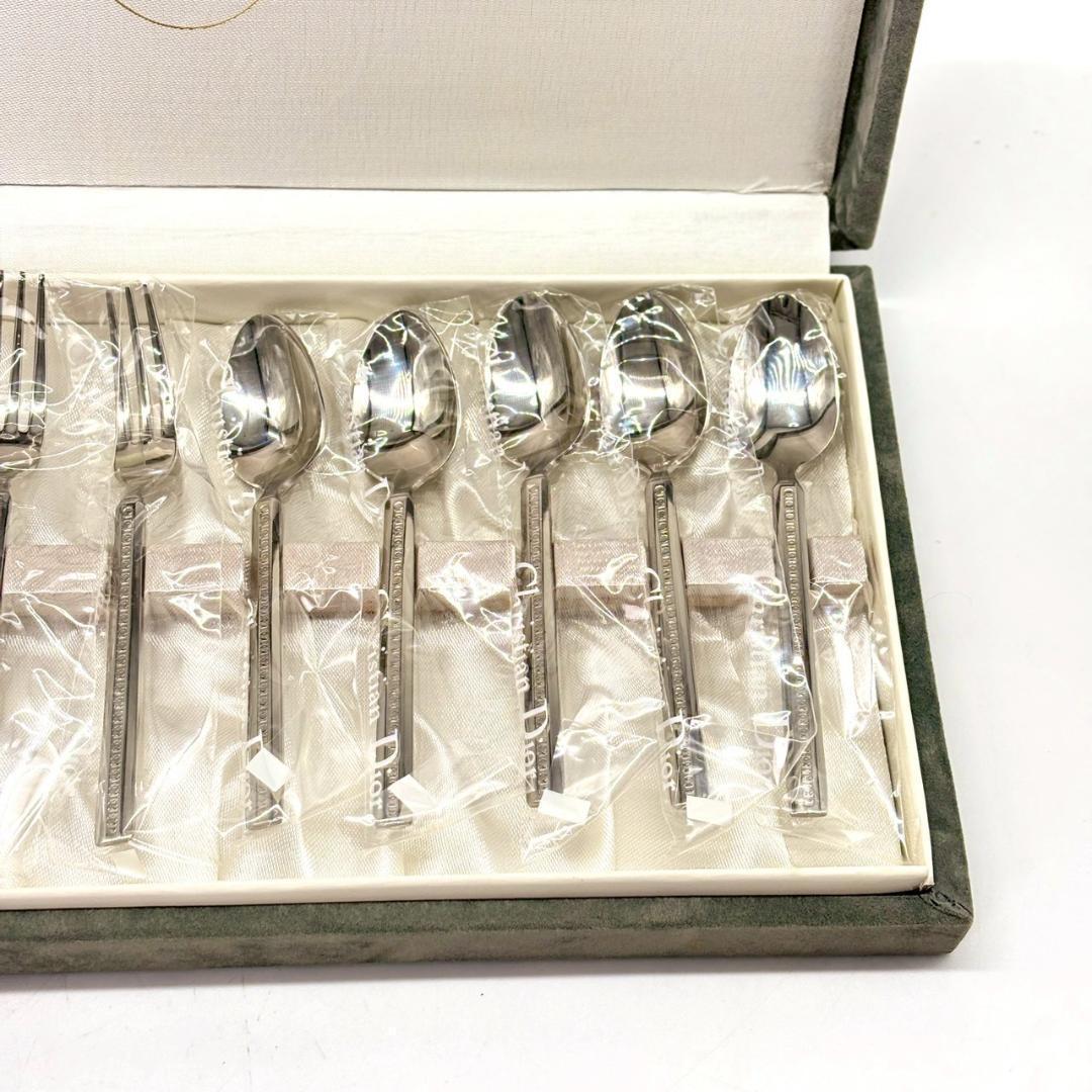 クリスチャンディオール　カトラリー 10点セット スプーン フォーク 箱付 新品