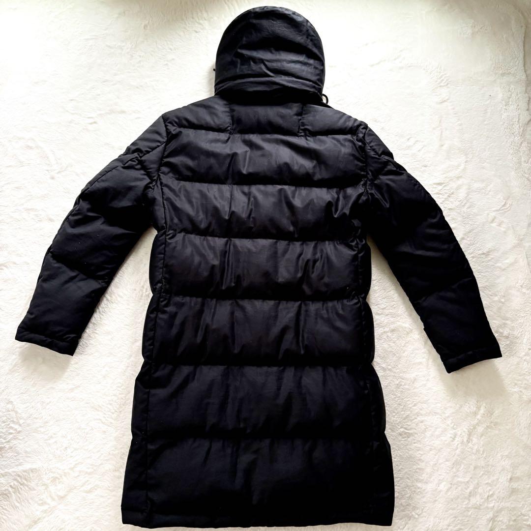 ラコステ　ダウンコート　ダッフル　ロング　黒　日本サイズXL