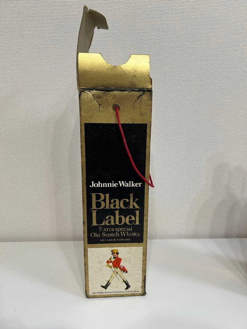 ジョニーウォーカー ブラックラベル 金キャップ　未開封品