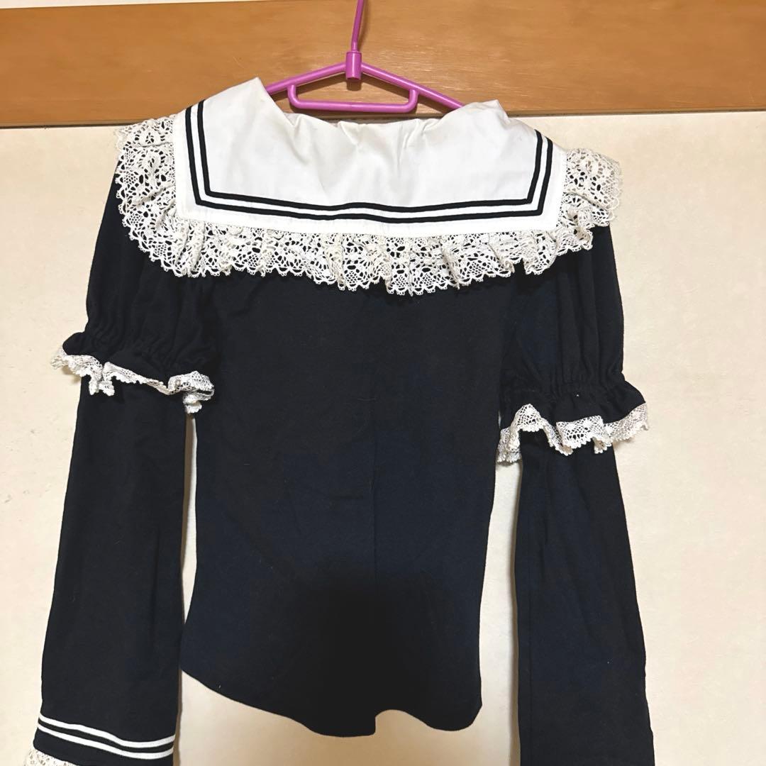 ベイビーザスターズシャインブライト、セーラーカラー、カットソー