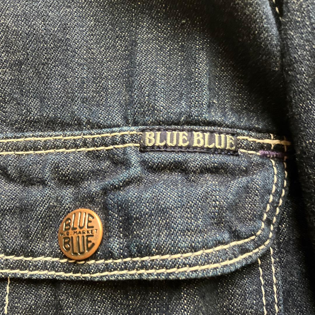 ブルーブルー デニムカバーオール 3 インディゴ