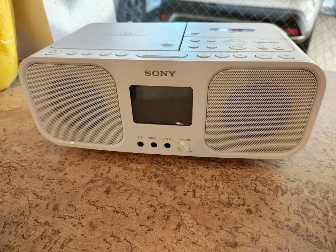 ソニー 赤外線 CDラジオカセットレコーダー