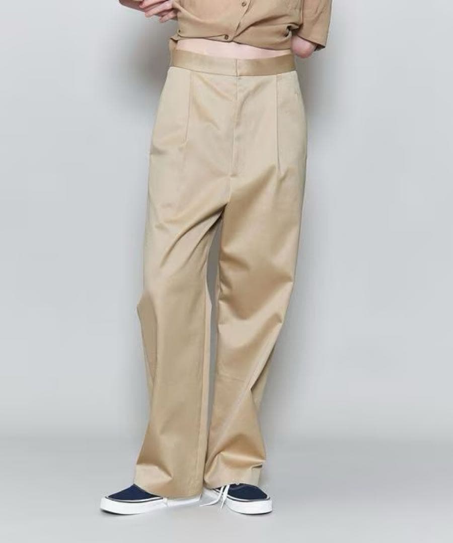 6(ROKU)＞コットン チノ パンツ　34 ロク