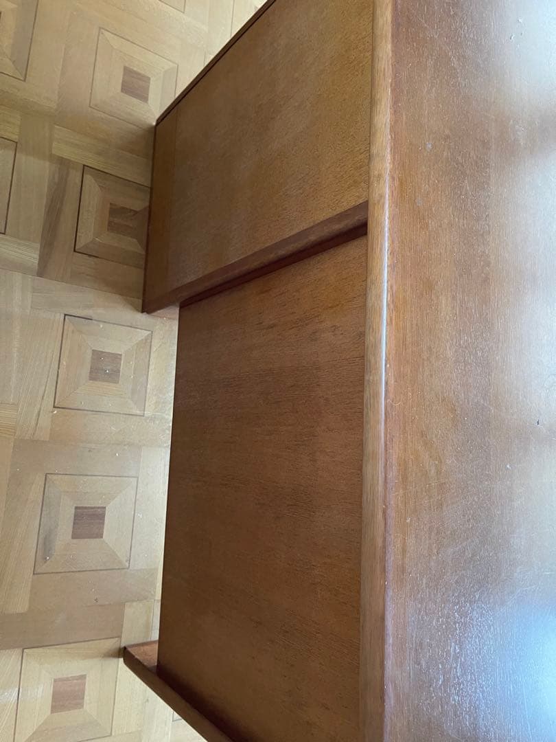 送料込み　木製書斎机