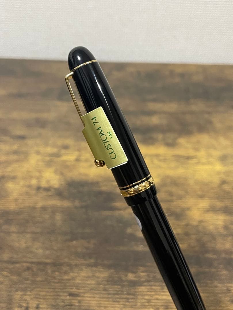 新品未使用　タグ•シール付　カスタム　74 コース　Cニブ　14金　万年筆