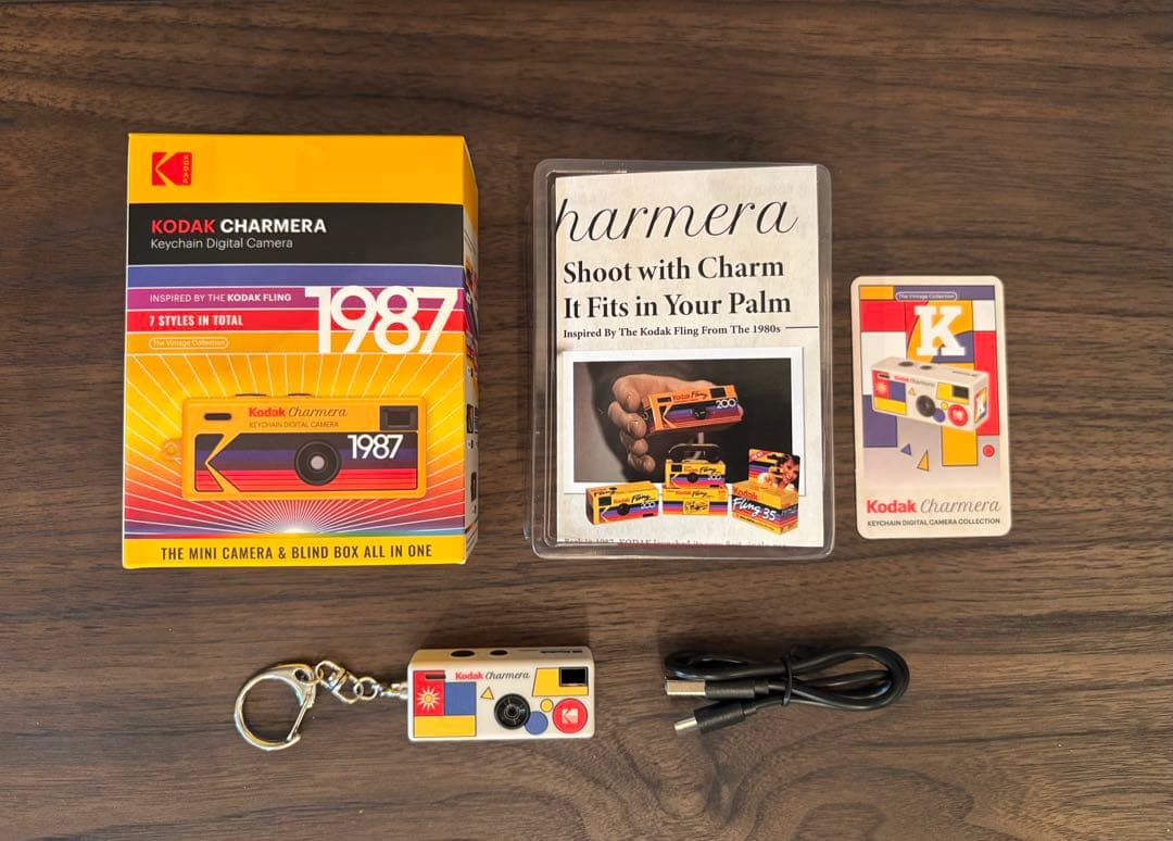 Kodak Charmera 1987年モデル キーホルダー型デジタルカメラ