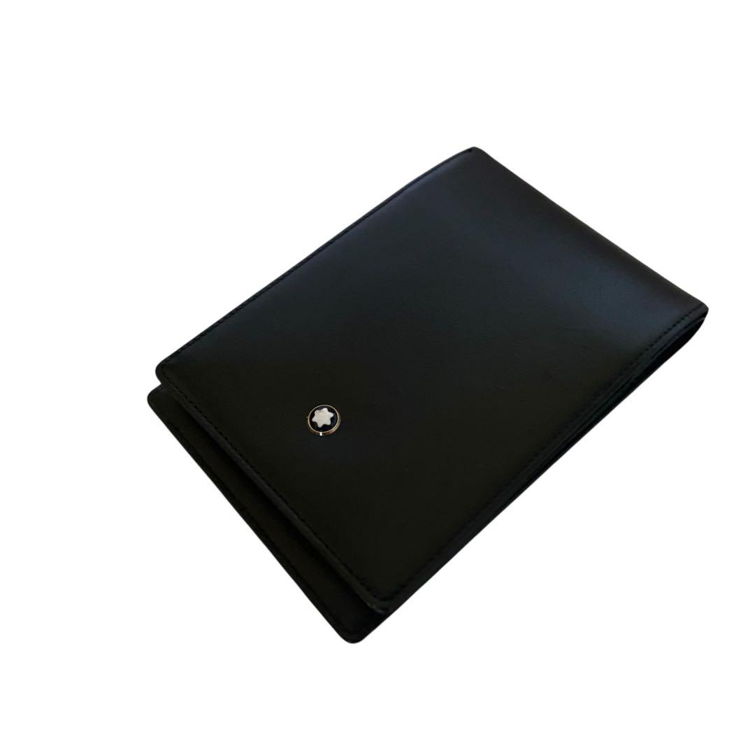 未使用　モンブラン メモ帳 札入れ カードホルダー付 ポケットサイズ 高級