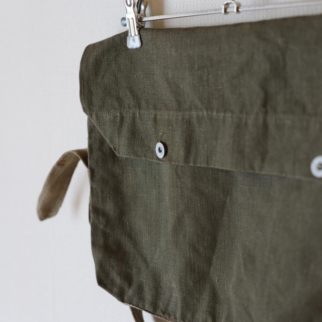 40〜50's フランス軍 M38 ブレッドバッグ フレンチビンテージ リネン