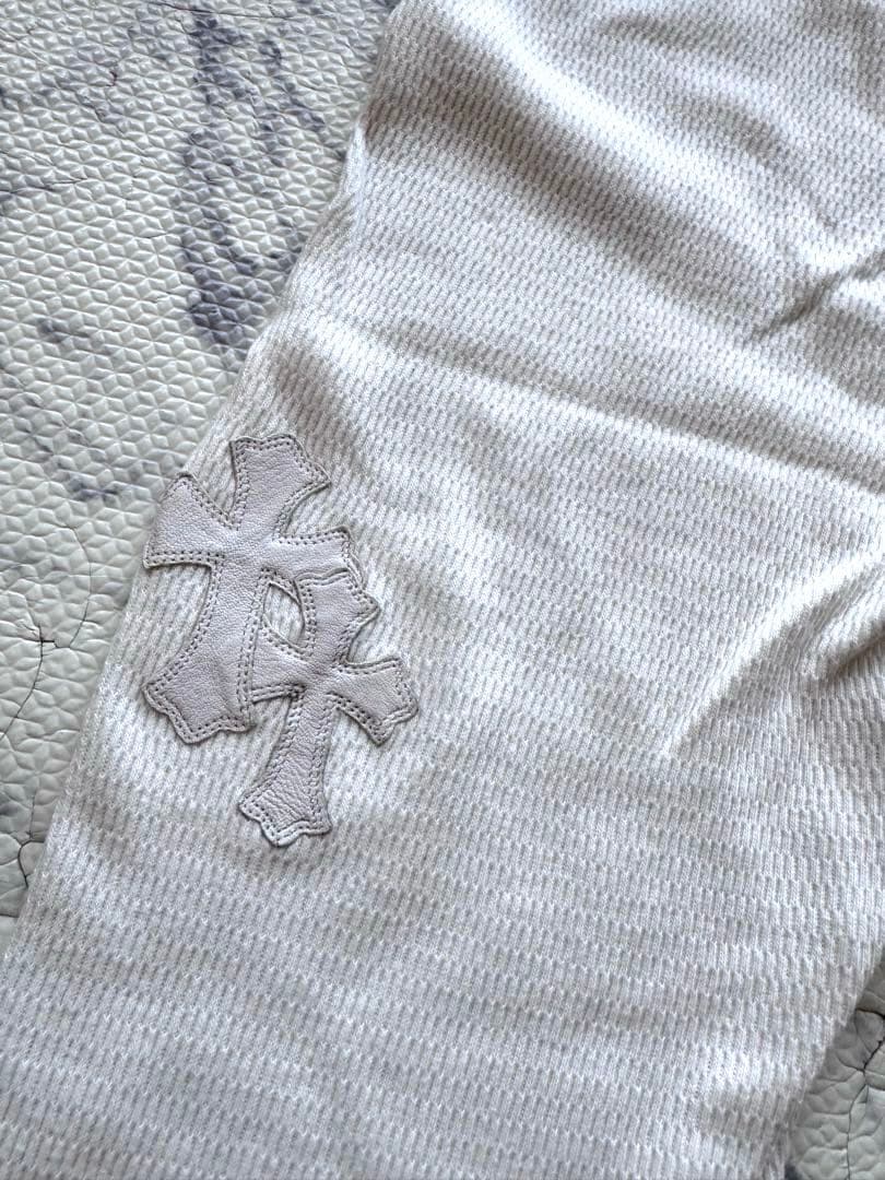 chromehearts☆クロムハーツ☆レザーパッチレギンス☆