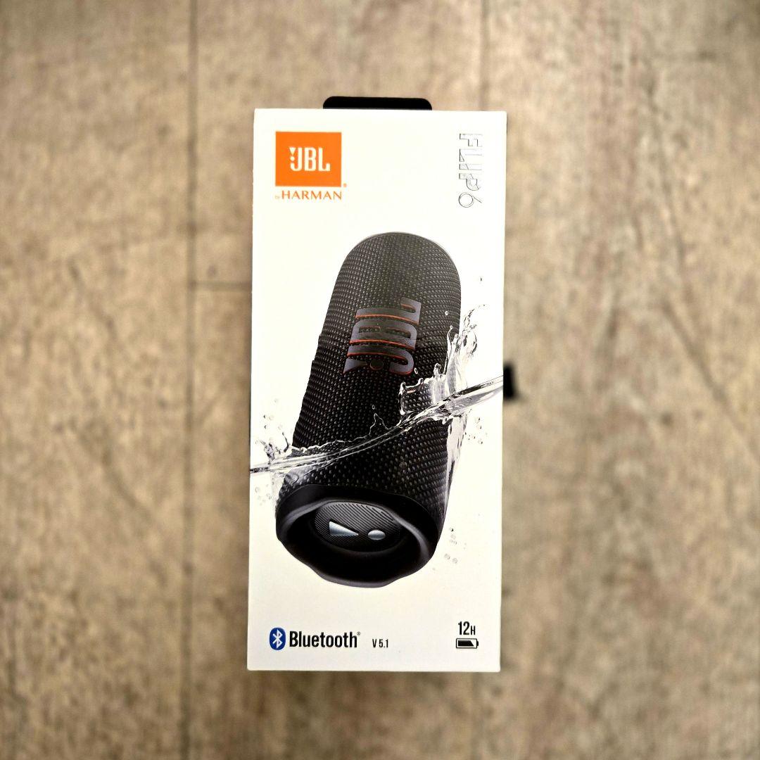 *元箱あり* JBL FLIP6 ワイヤレススピーカー ブラック