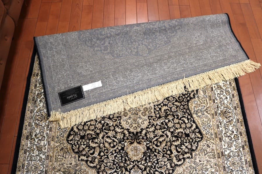 在庫処分価格！ 早い者勝ちです！ペルシャ柄絨毯 120×160カーペット 訳あり