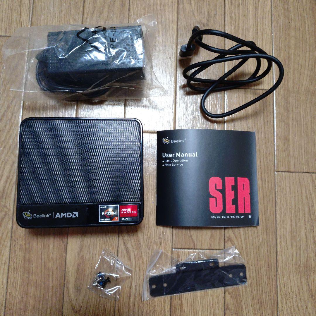 SER SERIES MINI PC 4世代 AMD Ryzen 7