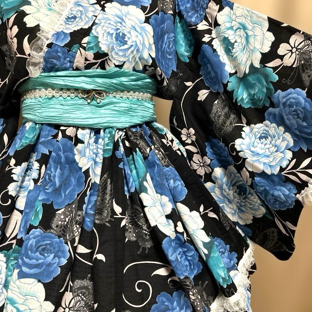 AD④ 浴衣　地雷系　量産型　ドレス　姫ギャル