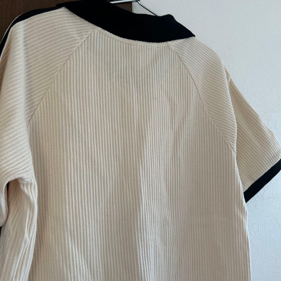 adidas ワッフルポロシャツ