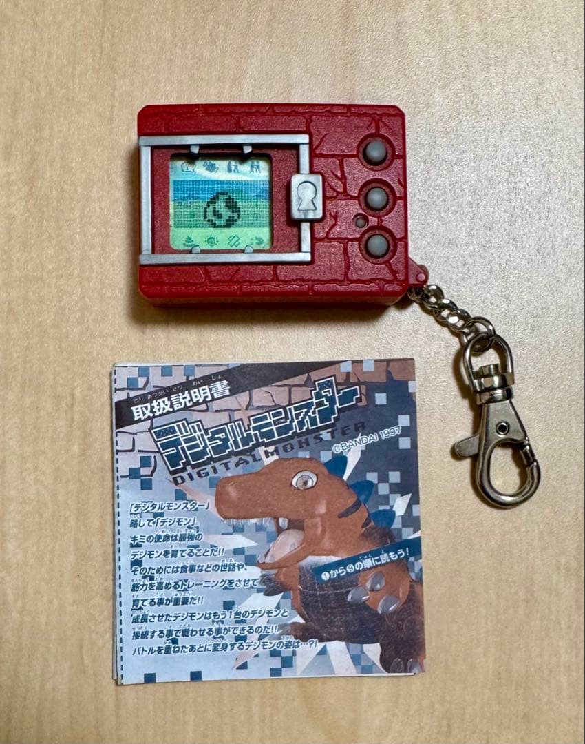 し*も様 【動作確認済】デジモンver1,2 【3点セット】説明書、電池付き