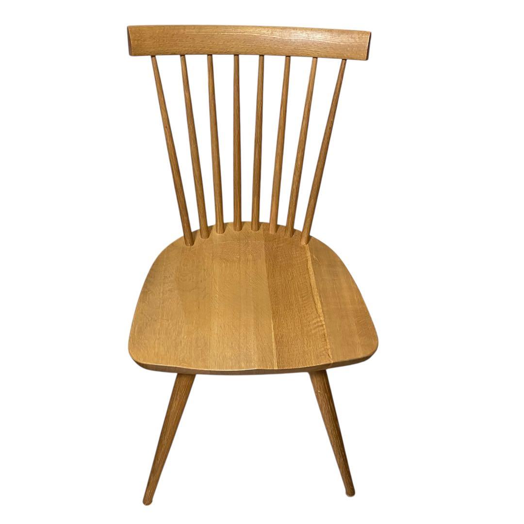 ②【美品】飛騨産業 プレシェルト ダイニングチェア PS223 無垢