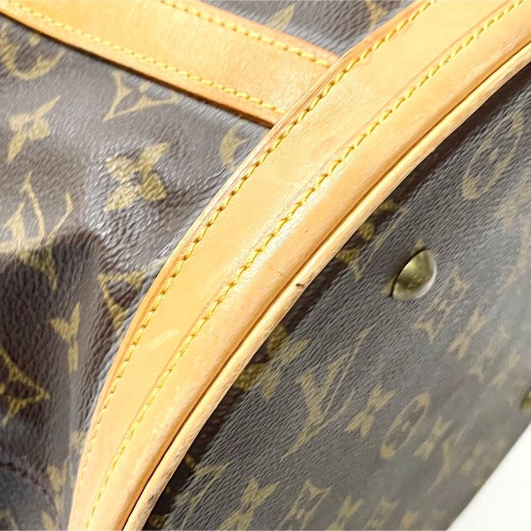 ルイヴィトン　モノグラム　バケット　トートバッグ　ショルダーバッグ