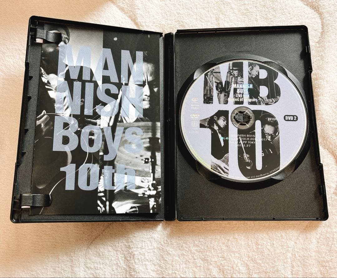 ミュージック MANNISH BOYS LIVE BOX Pieces of 10 years