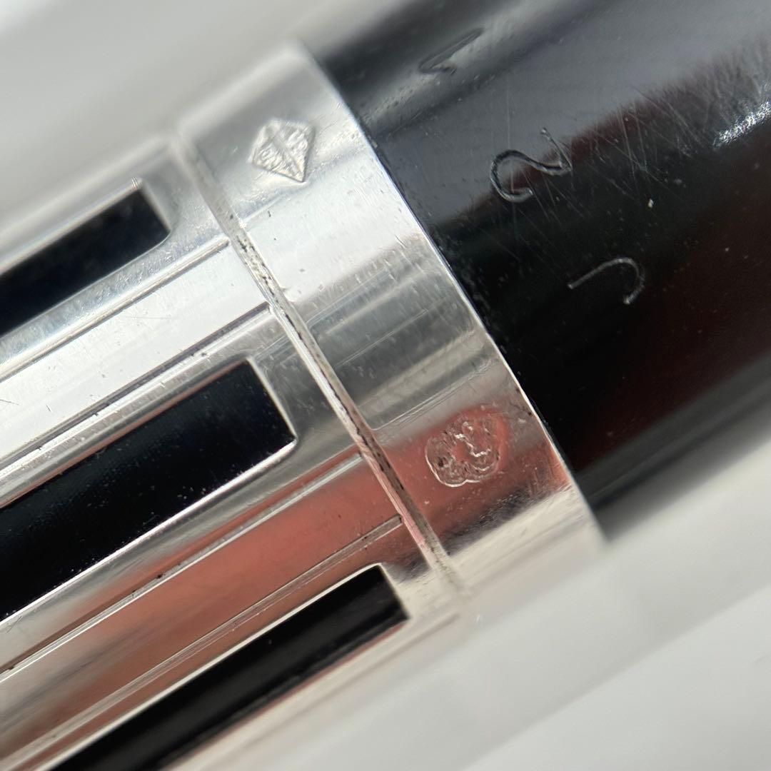 WATERMAN ウォーターマン 万年筆 ウォータミナ 銀製 オーバーレイ