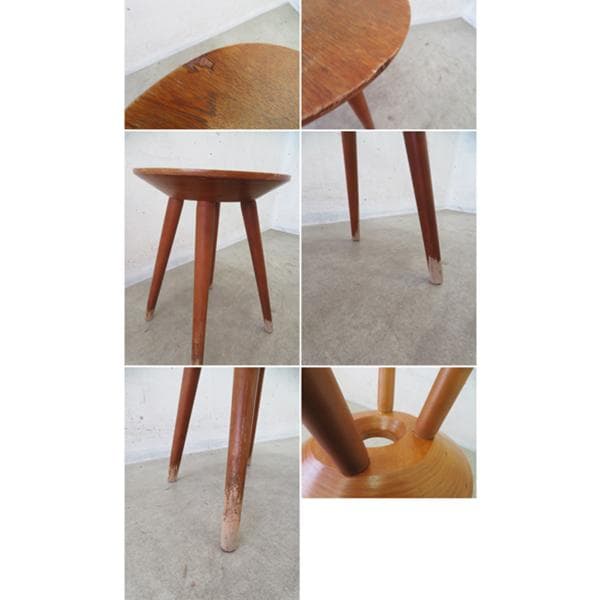 ヴィンテージ■メーカー不明■リングスツール■名作家具■スツール/チェア■古道具■