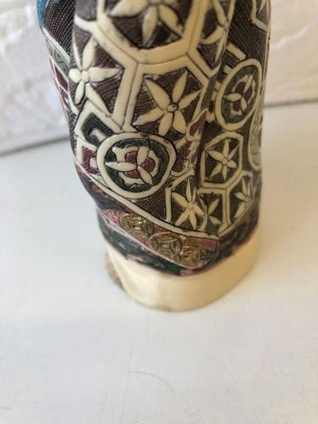 Y リユース 中国 置物 人物 アンティーク 人形 美術品 インテリア S