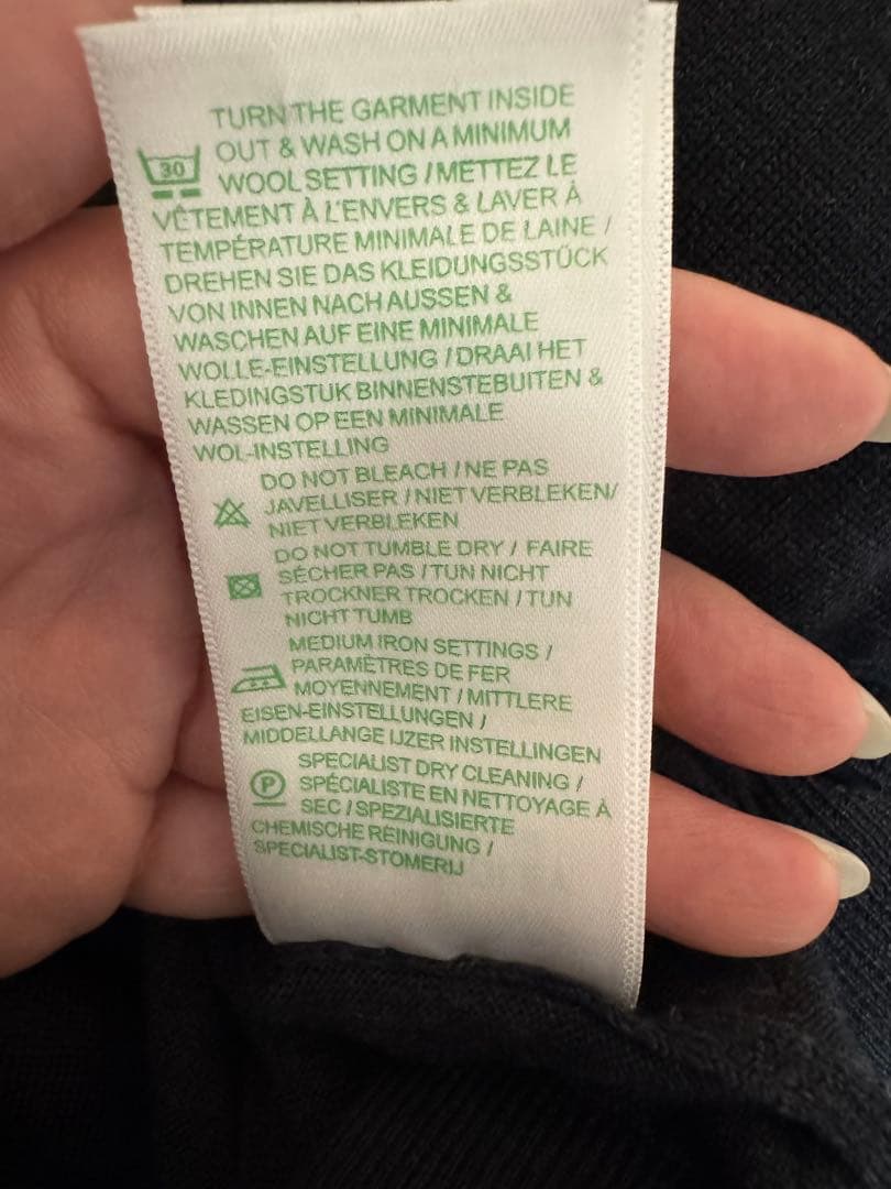 JOHN SMEDLEY ジョンスメドレー　タートルネックニット　サイズ表記S