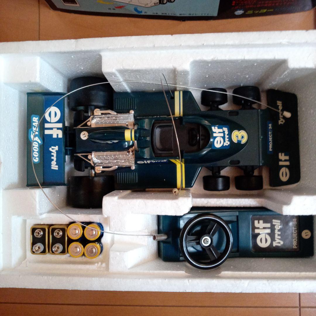 なんと稼働品!!　懐かしのelfタイレルP34フォード6輪 ニッコーラジコン