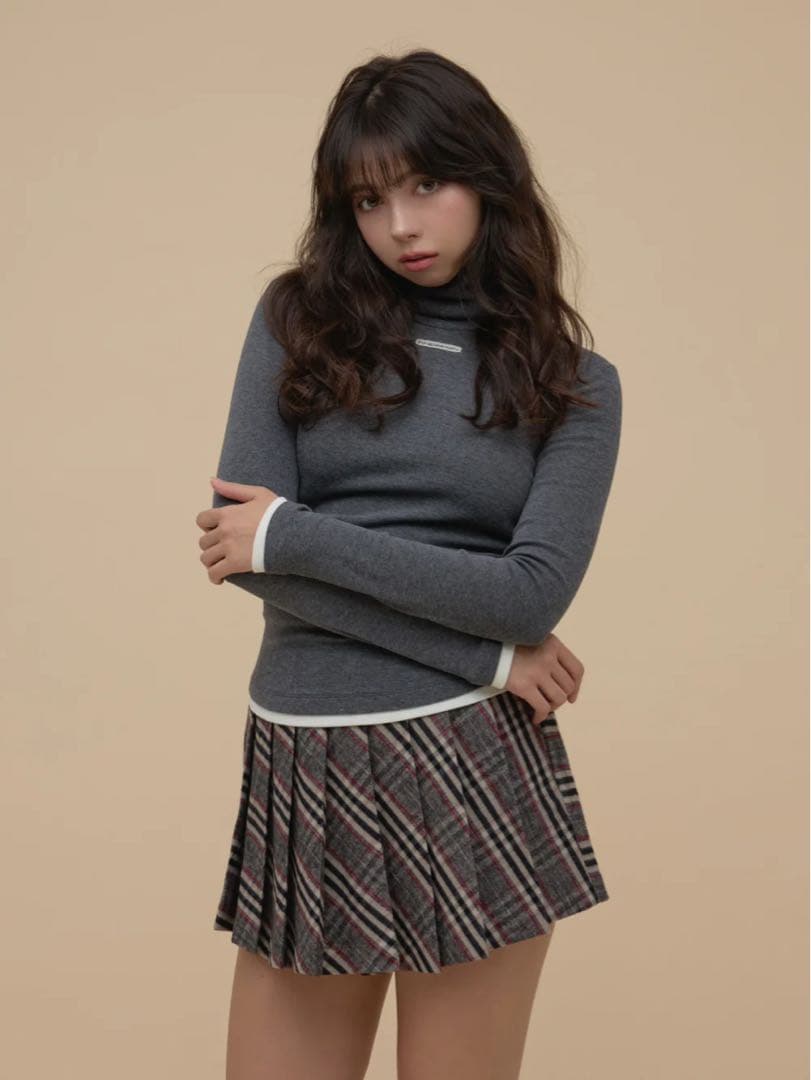 Ava layered tops ♥ grey