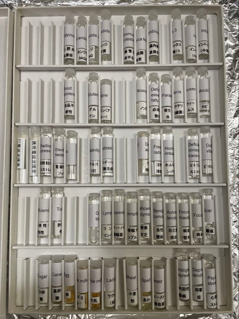 フィシオエナジェティック　生体化学物質基本テストキット