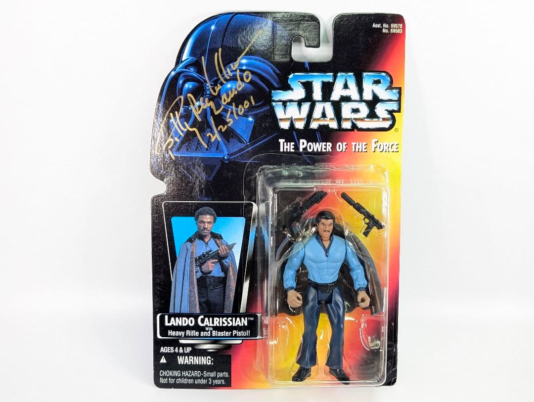 POTF ランド・カルリジアン　ビリー・ディー・ウィリアムズ　サイン入り